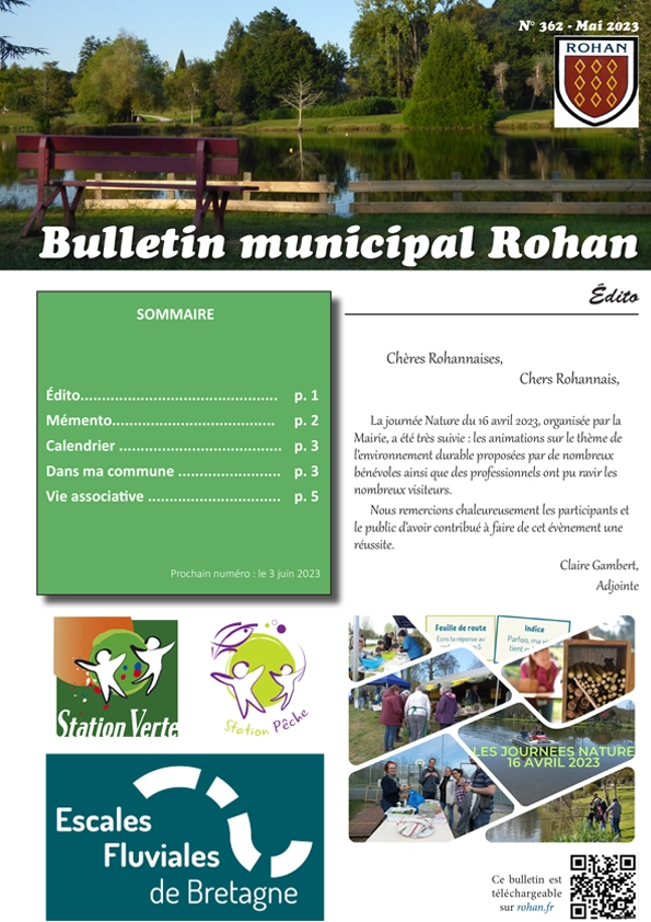 mai 2023 bulletin municipal de rohan