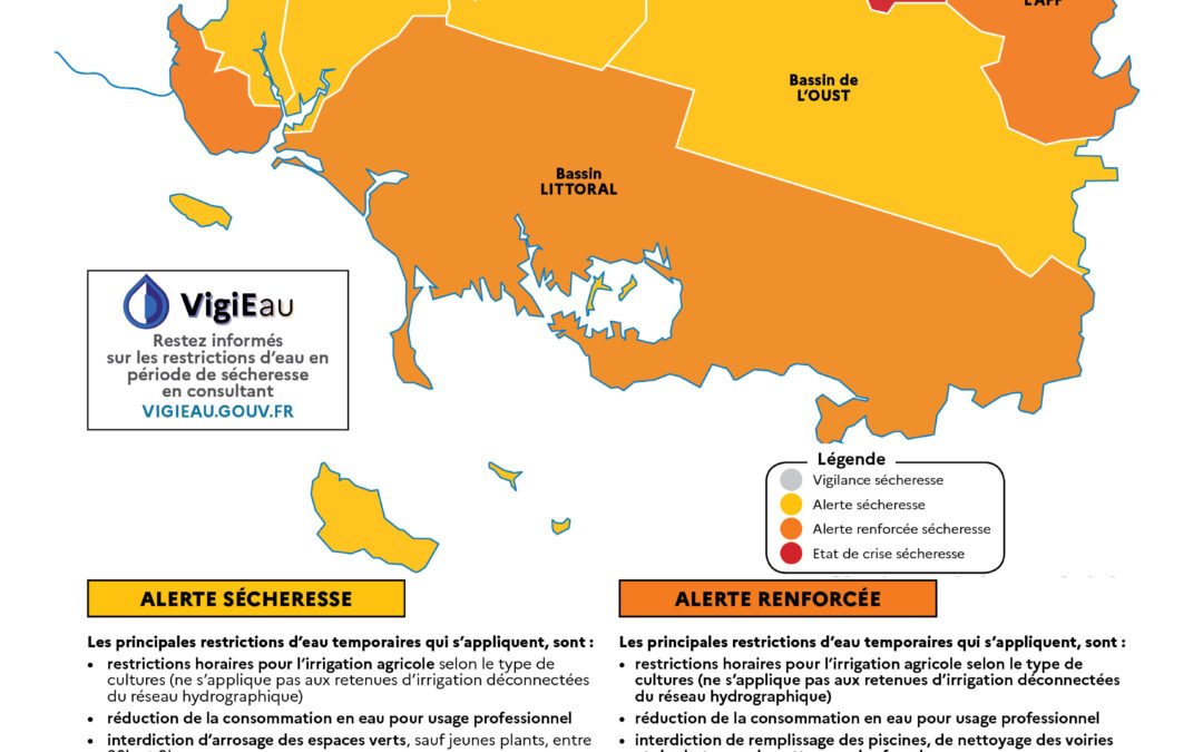 Alerte sécheresse dans le Morbihan