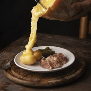 nourriture delicieuse a angle eleve sur assiette